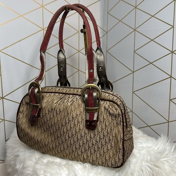 💯Authentic Christian Dior Satchel Monogram Handbag🍀 - Picture 9 of 16